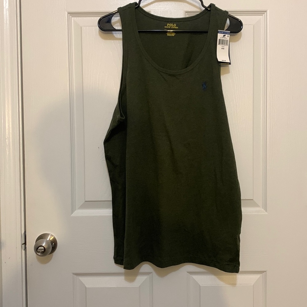 POLO Ralph Lauren women’s tank top. Forest green color. Size medium